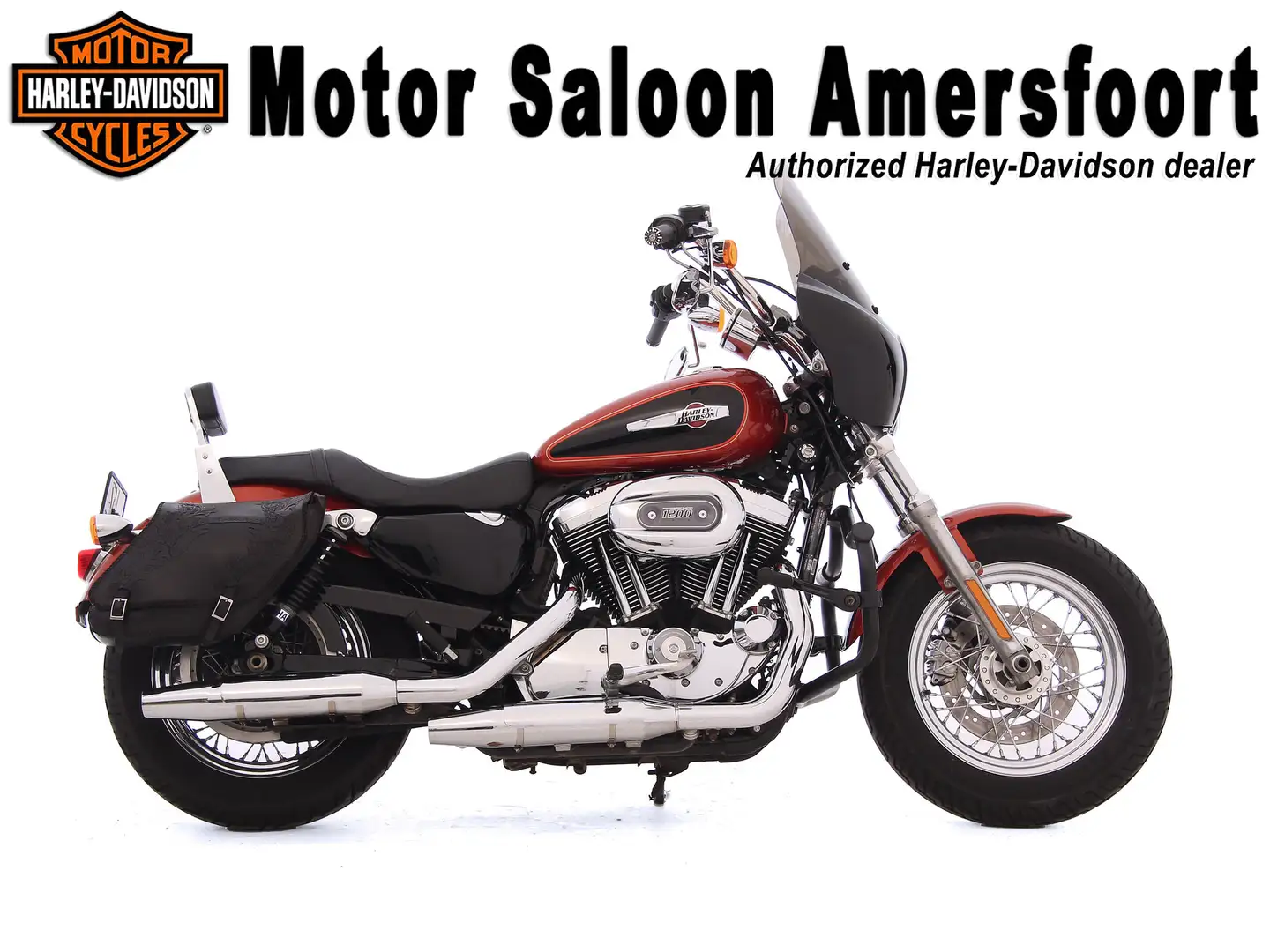 Harley-Davidson XL 1200 1200C SPORTSTER CUSTOM Negro - 1
