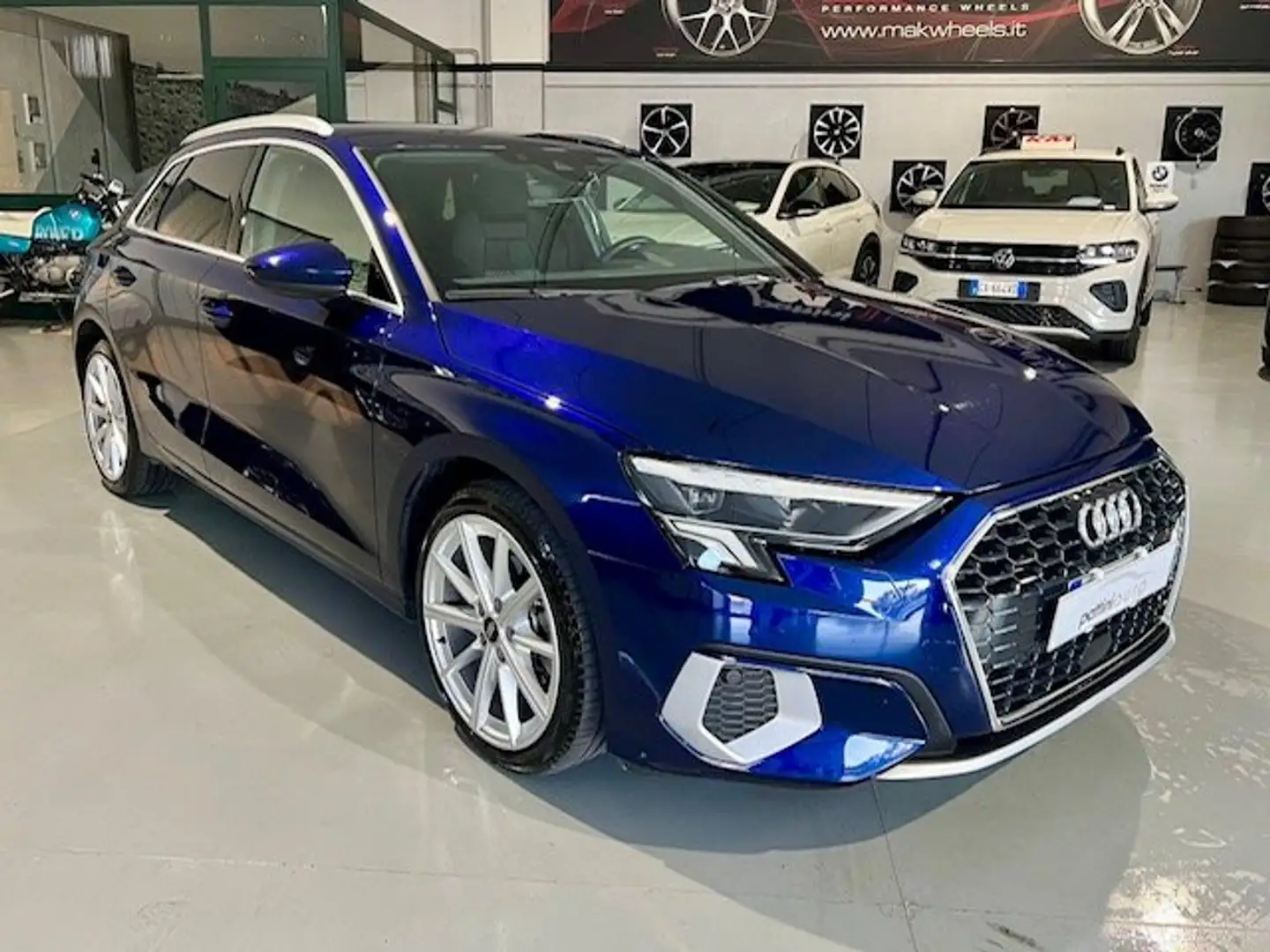 Audi A3 SPORTBACK 35 TDI BUSINESS ADVANCED STRONIC Blu/Azzurro - 2