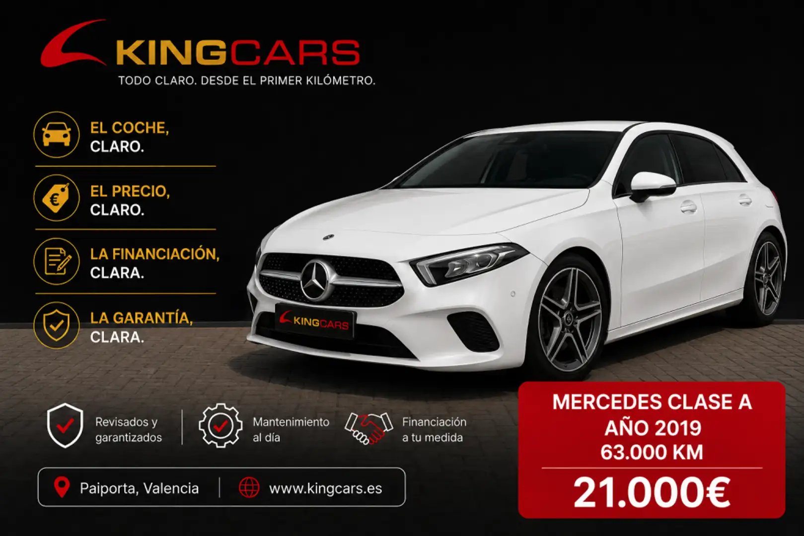 Mercedes-Benz A 200 7G-DCT Blanco - 1