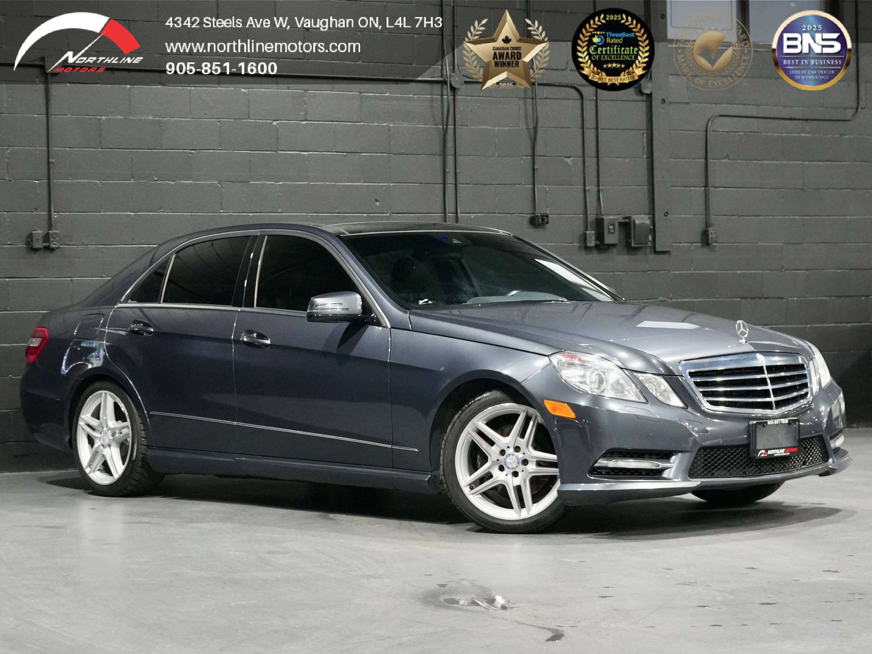 Black 2013 Mercedes-Benz E-Class Sedan Automatic