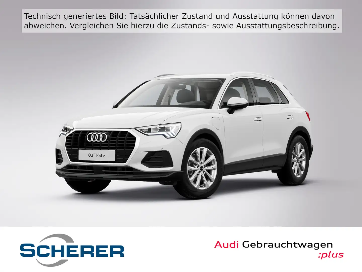 Audi Q3 45 TFSIe S tronic NAVI KAMERA ACC Weiß - 1