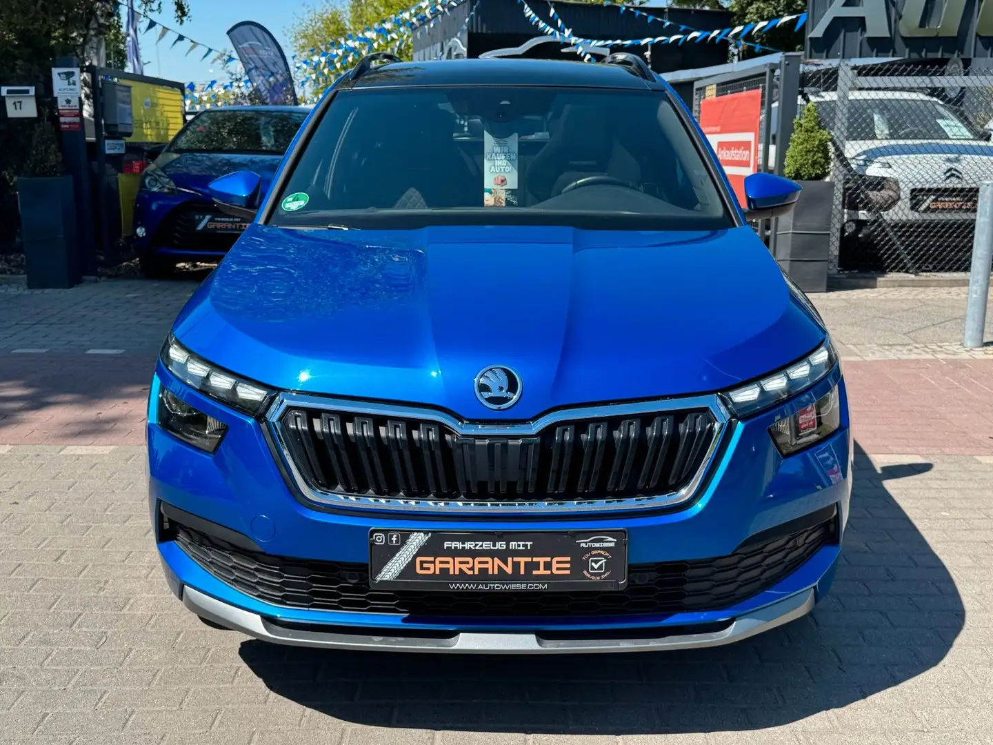 Skoda Kamiq Style Aut.*Pano*Led*Virtual*Navi*ACC*VOLL! Blau - 2