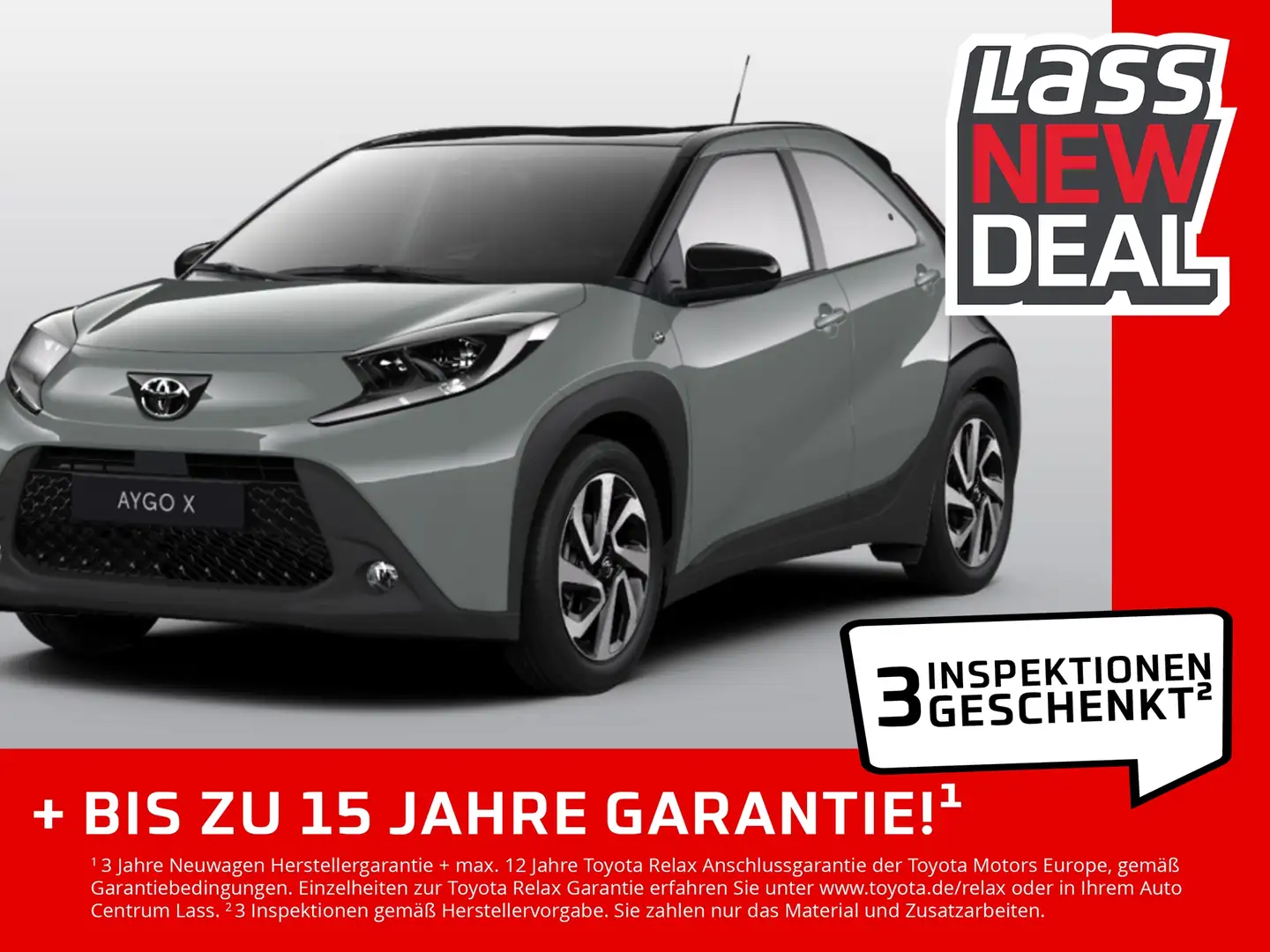 Toyota Aygo X Teamplayer +SHZ+CarPlay+Navi*SpiegelHZ* Grau - 1