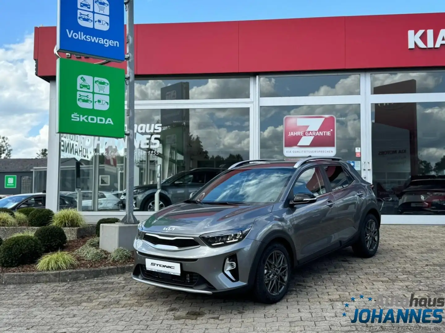 Kia Stonic 1.0 T-GDI Nightline Edt. Navi Klima Navi Gris - 1