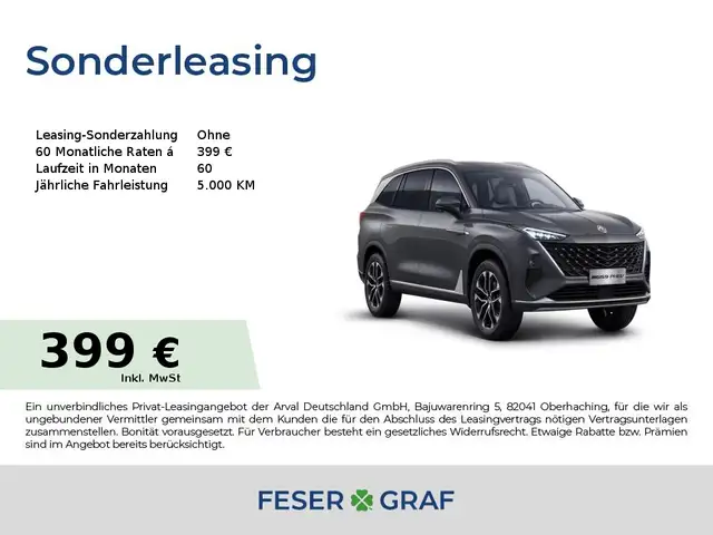 MG MGS9 PHEV Premium *Preis nur mit Finanzierung*