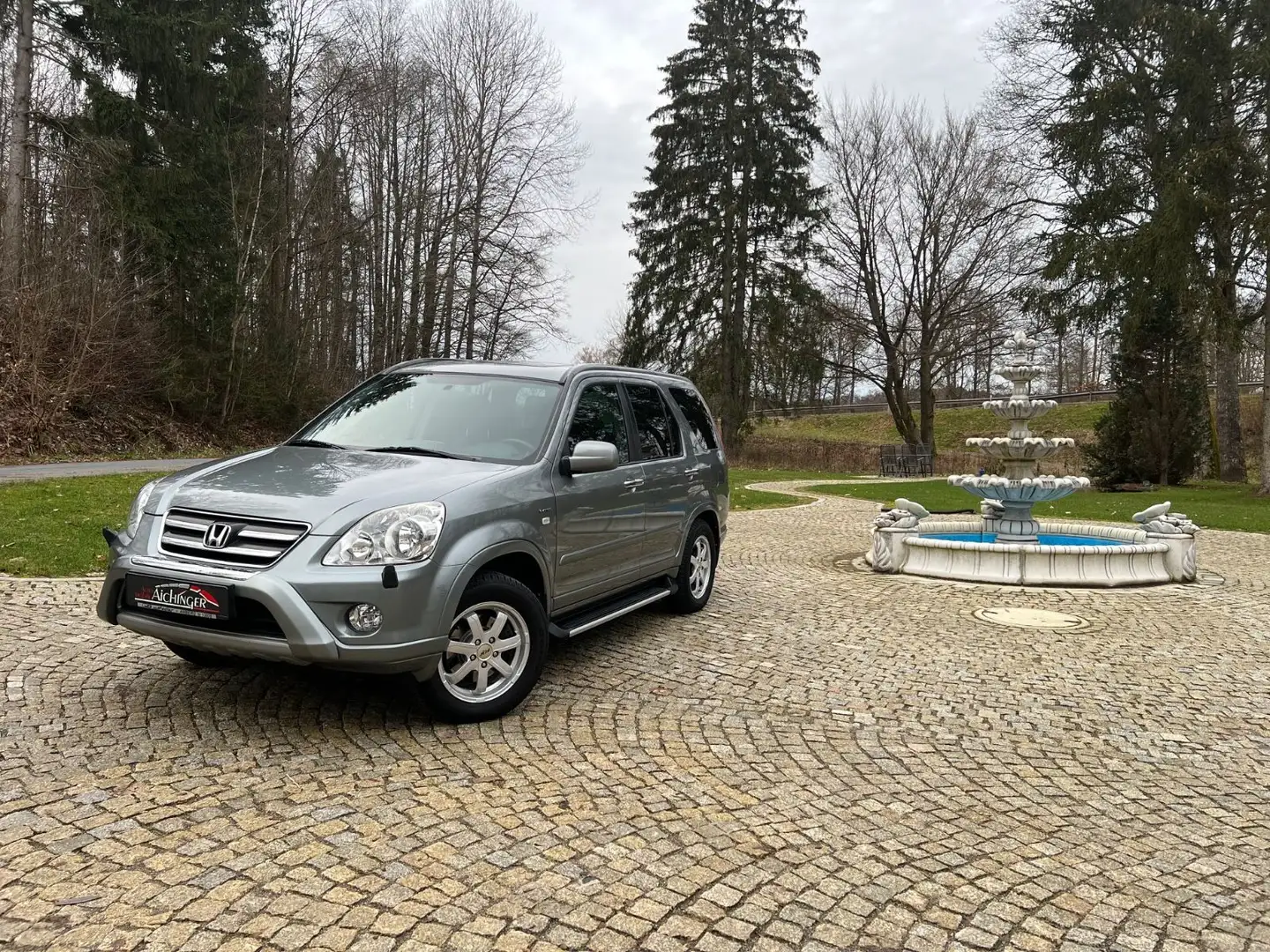 Honda CR-V Executive 2.0 Leder Klima Org. 65 tkm Silber - 1