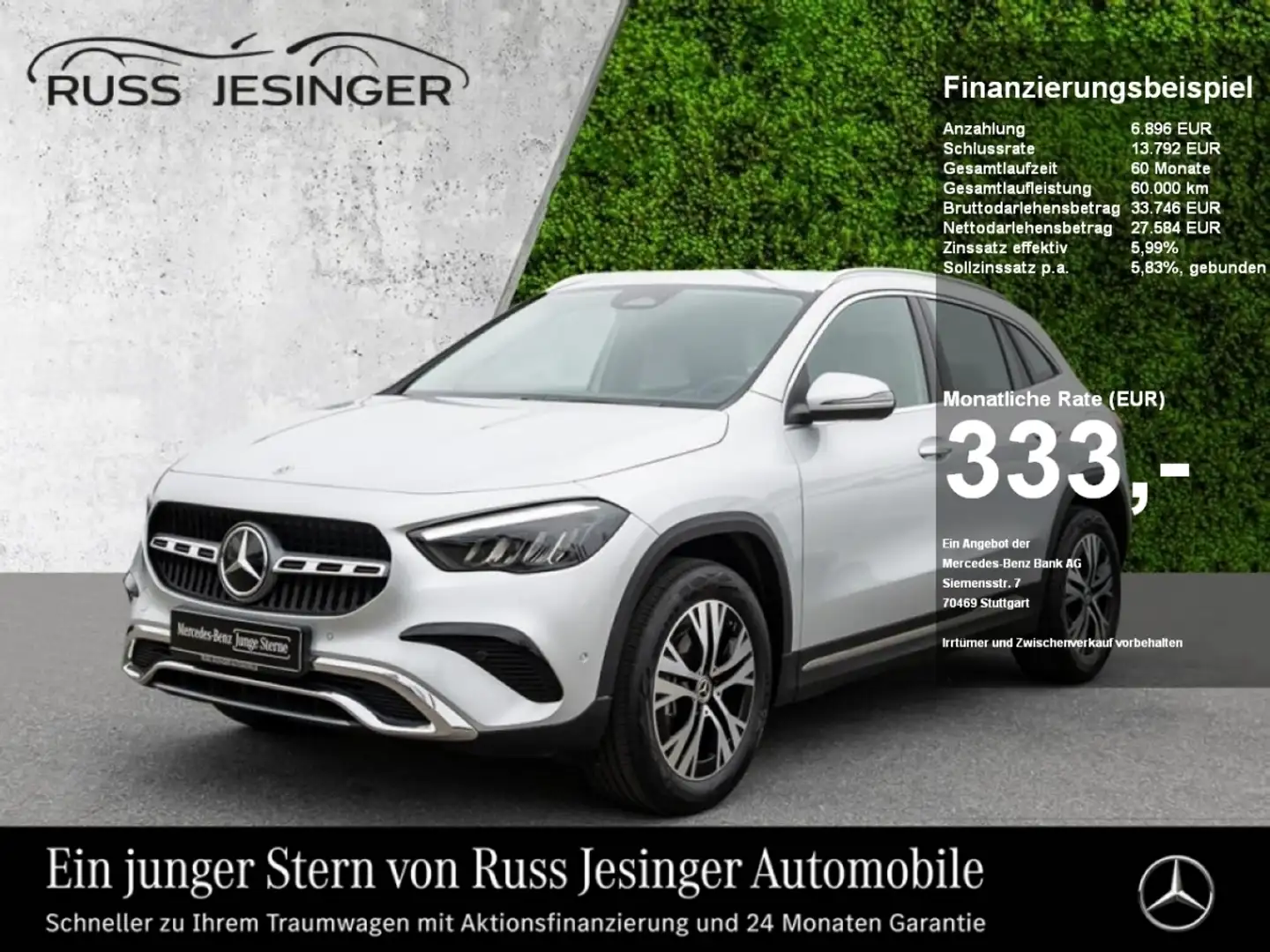Mercedes-Benz GLA 180 Progressive *LED*MBUX*Navi*Cam*SpurH*PCD Plateado - 1