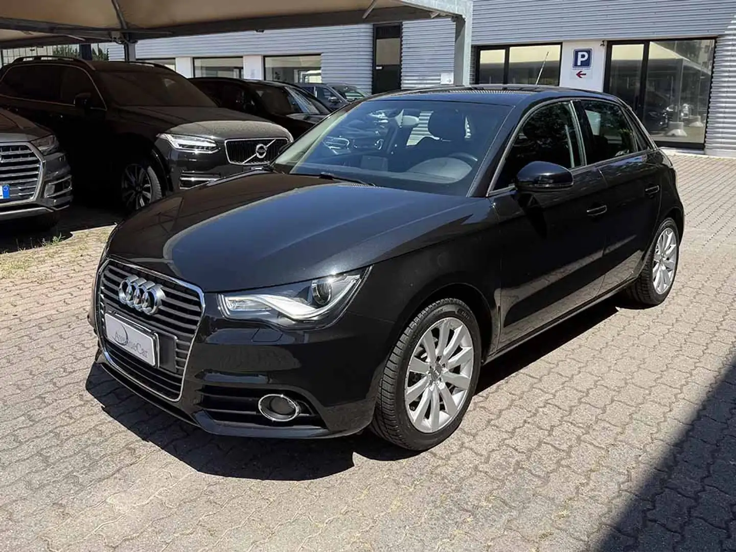 Audi A1 Sportback 1.6 tdi s-tronic NAVIGATORE KM. REALI Nero - 1