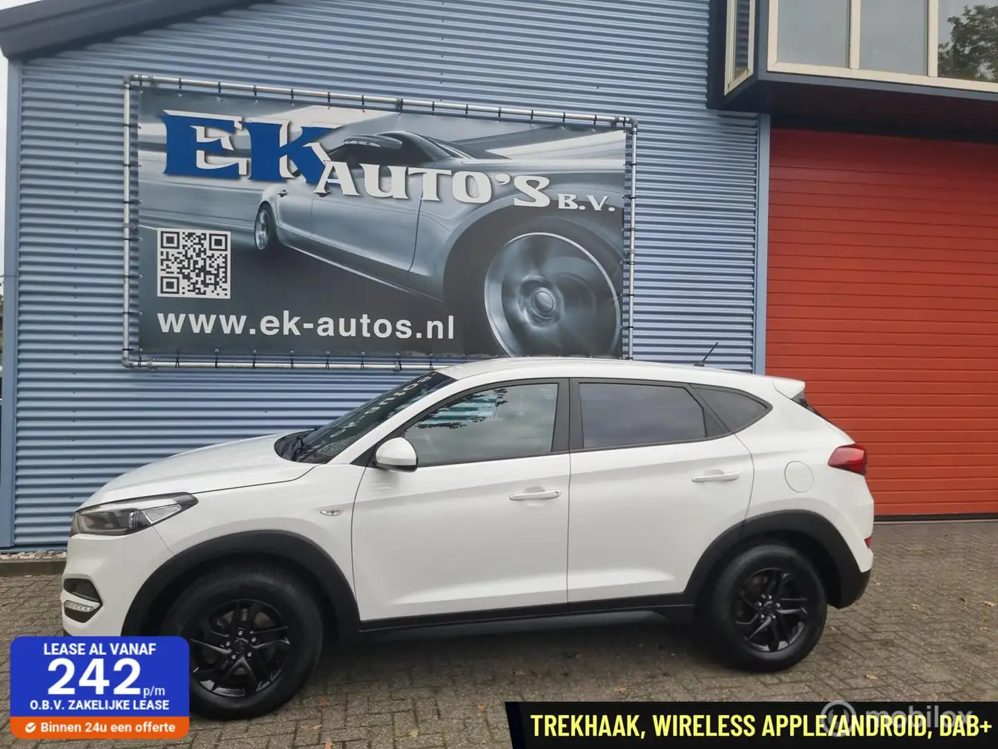 Hyundai TUCSON 1.6 GDi. Draadloos Apple/Android. Full LED Blanc - 1