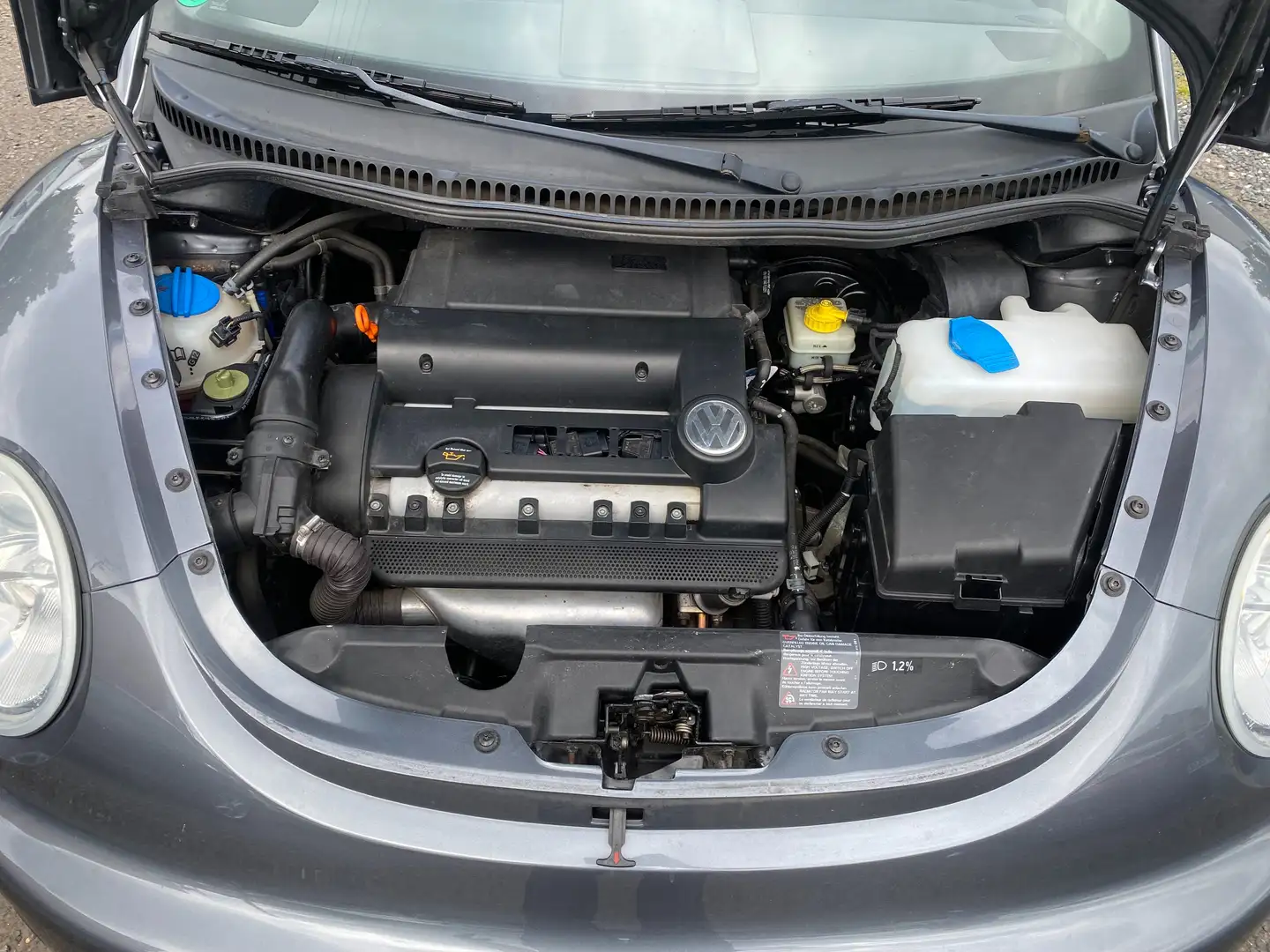 Volkswagen New Beetle 1.4 Gris - 2