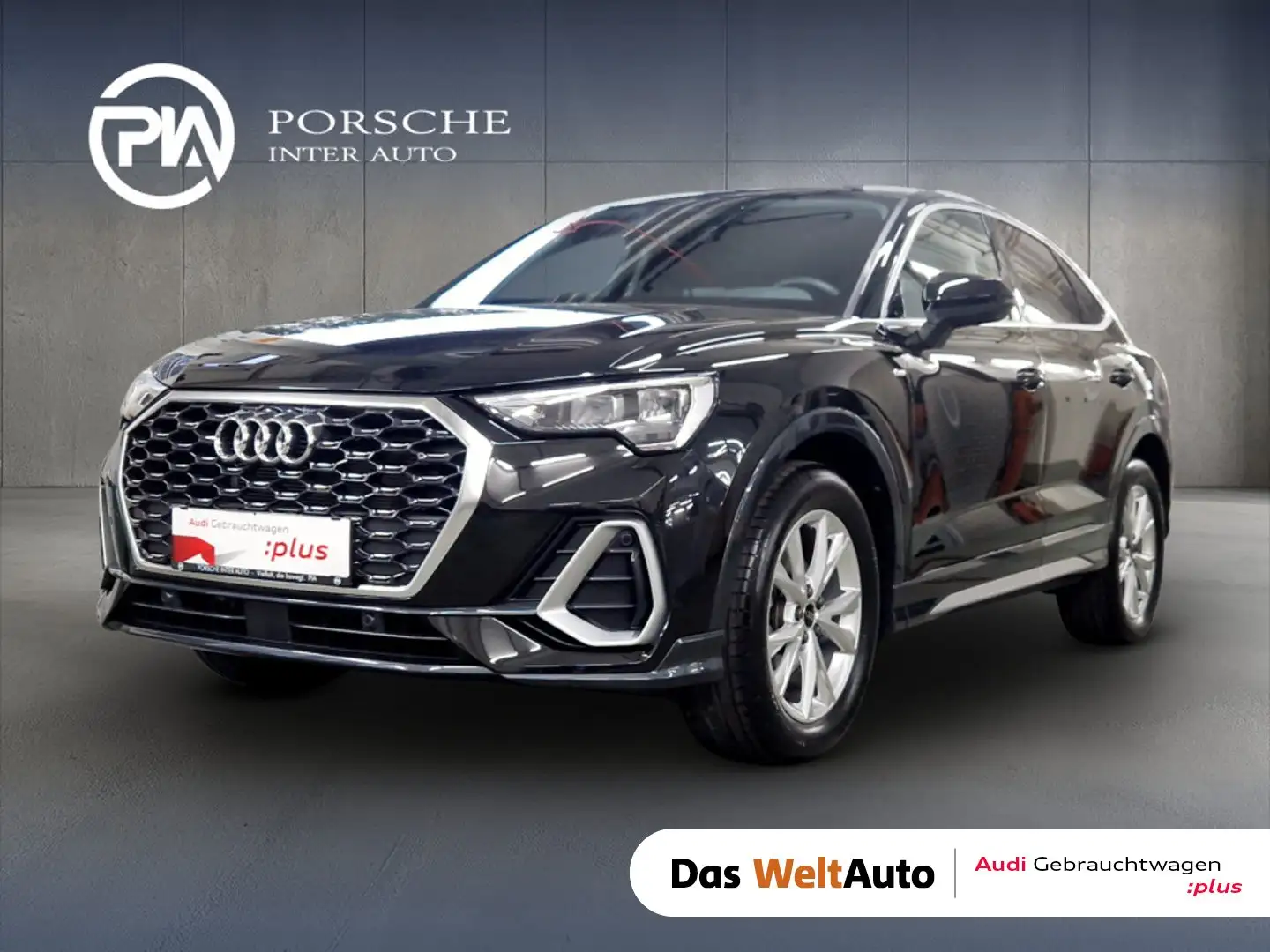 Audi Q3 35 TFSI S line Schwarz - 1