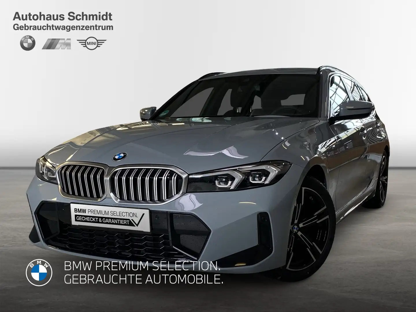 BMW 318 i Touring 350€ netto/mtl.*M Sportpaket*LC +*H/K*DA Grau - 1