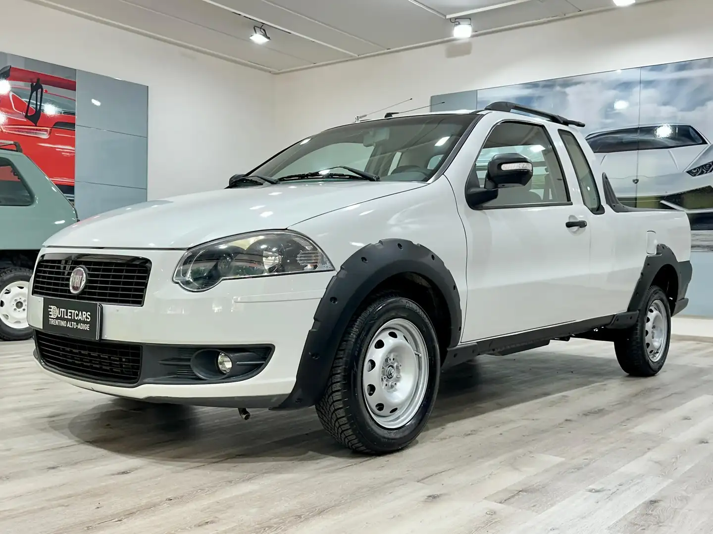 Fiat Strada Working 1.3 mjt 95cv unicoproprietario + gancio Blanc - 1