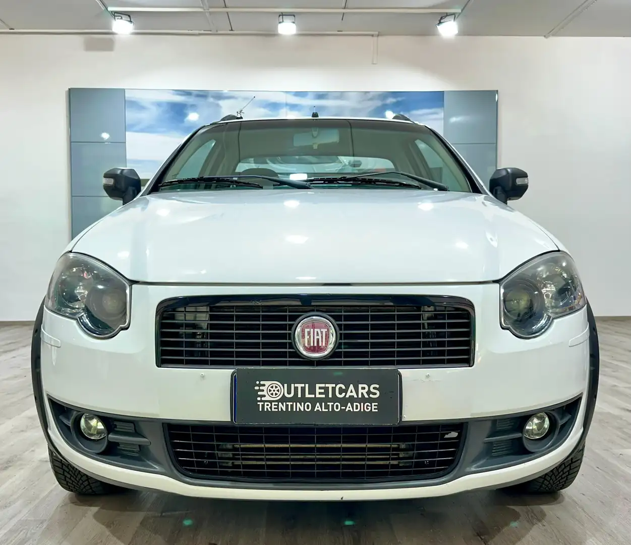 Fiat Strada Working 1.3 mjt 95cv unicoproprietario + gancio Blanc - 2