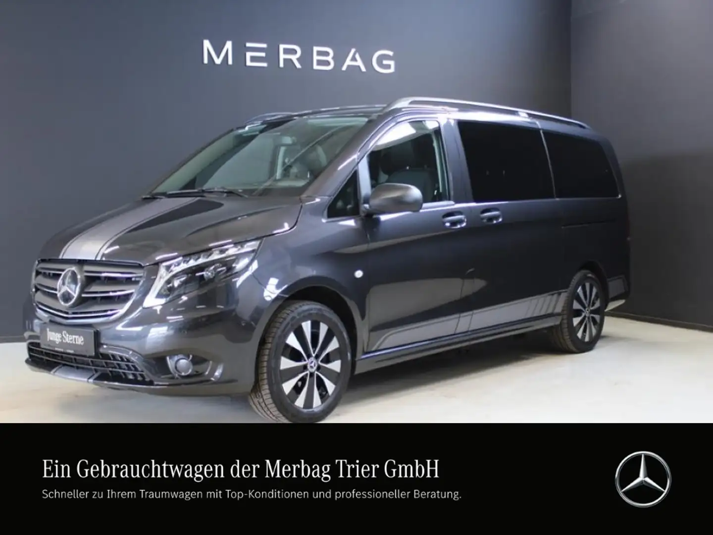 Mercedes-Benz Vito 124  *Tourer Edit 4x4 Lang Pano Distro 9-Si Grau - 1