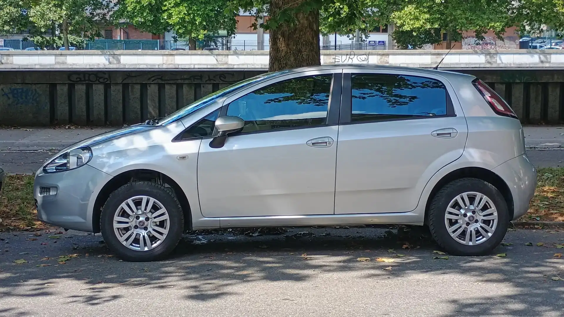 Fiat Punto Evo Punto Evo 5p 1.4 natural power Blue Grigio - 1
