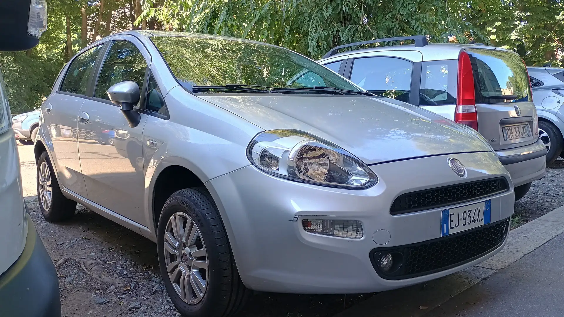 Fiat Punto Evo Punto Evo 5p 1.4 natural power Blue Grigio - 1