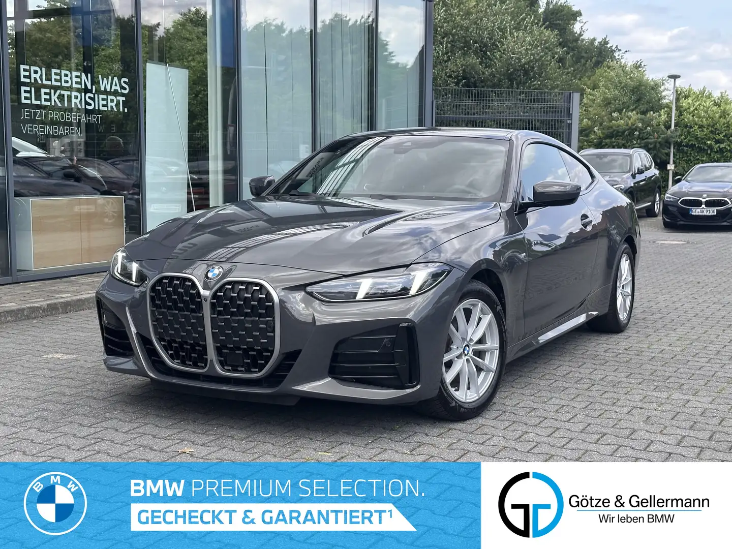 BMW 420 d xDrive M Sport //HeadUp Stop&Go FACELIFT Grau - 1