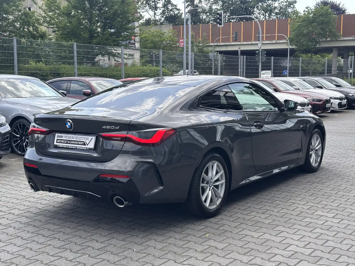 BMW 420 d xDrive M Sport //HeadUp Stop&Go FACELIFT Grigio - 2