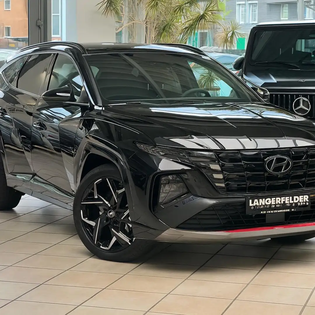 Hyundai TUCSON Tucson Hybrid N Line X 1.6 T-GDI HEV*Assist-Pak* Noir - 1