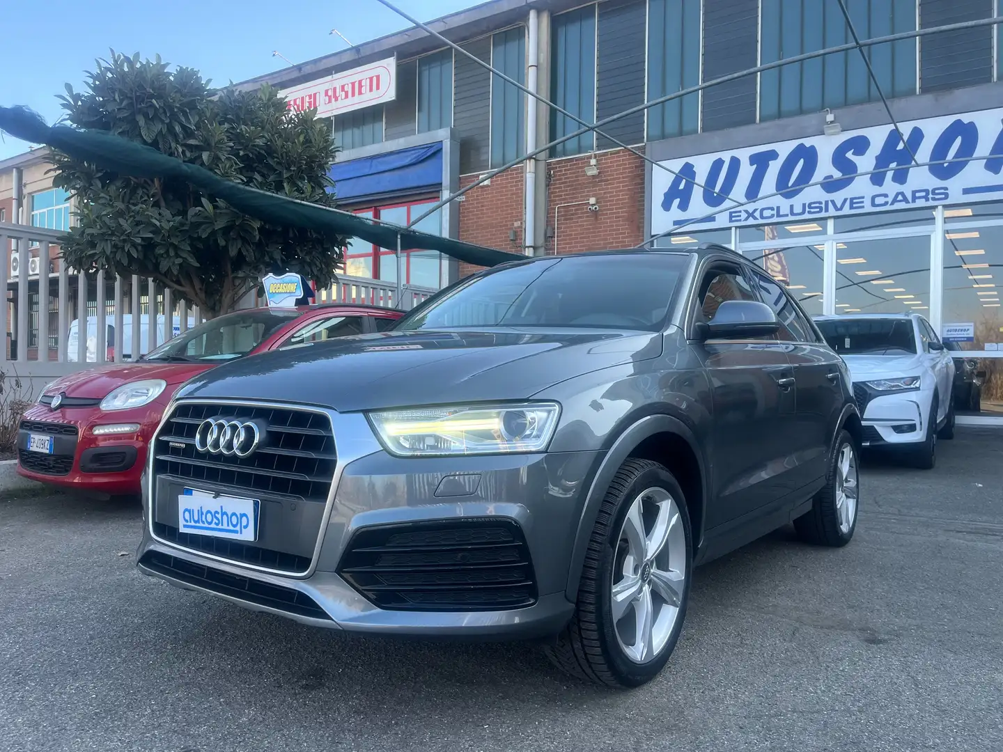 Audi Q3 Q3 2.0 tdi Business quattro 184cv s-tronic Grigio - 1