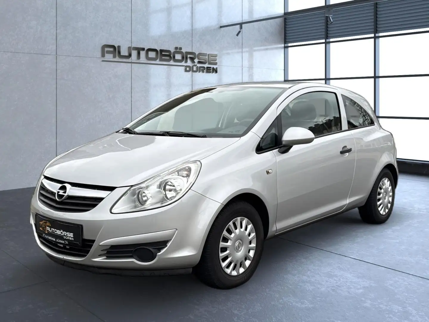 Opel Corsa D 1.0l HU neu/Service neu/Steuerkette neu Silber - 1