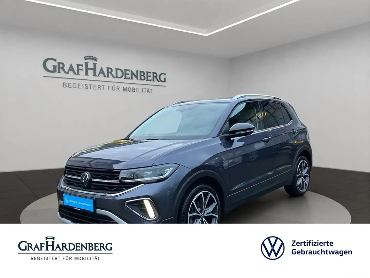 Volkswagen T-Cross Style TSI DSG Navi AHK Assistenzpaket Grau - 1