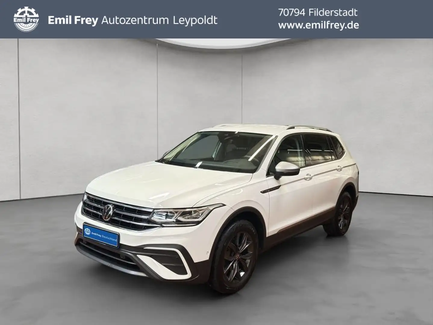 Volkswagen Tiguan Allspace 2.0 TSI OPF 4Motion DSG Life AHK, Weiß - 1