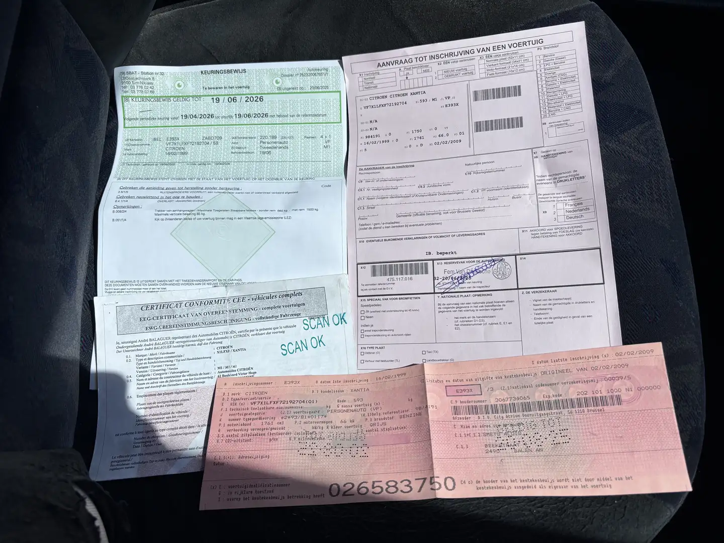 Citroen Xantia 1.8 Collection Gekeurd voor verkoop Tel 0487383935 Zilver - 2