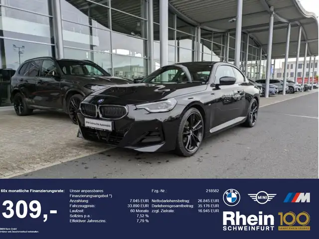 Bmw 220 i Coupé M Sport LED. Teilleder. Park.Ass.