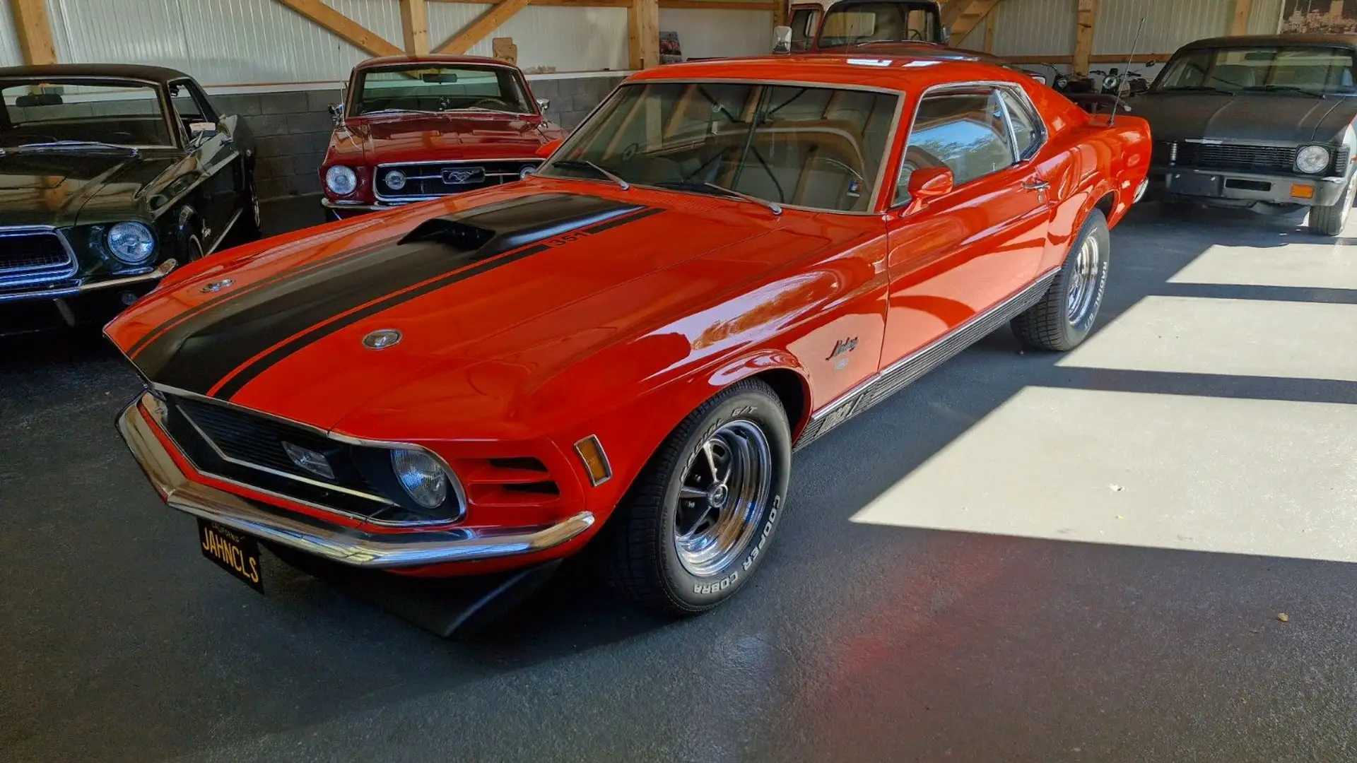 Ford Mustang Mach 1 M-Code 351 cui TÜV/H neu 1970 Orange - 1