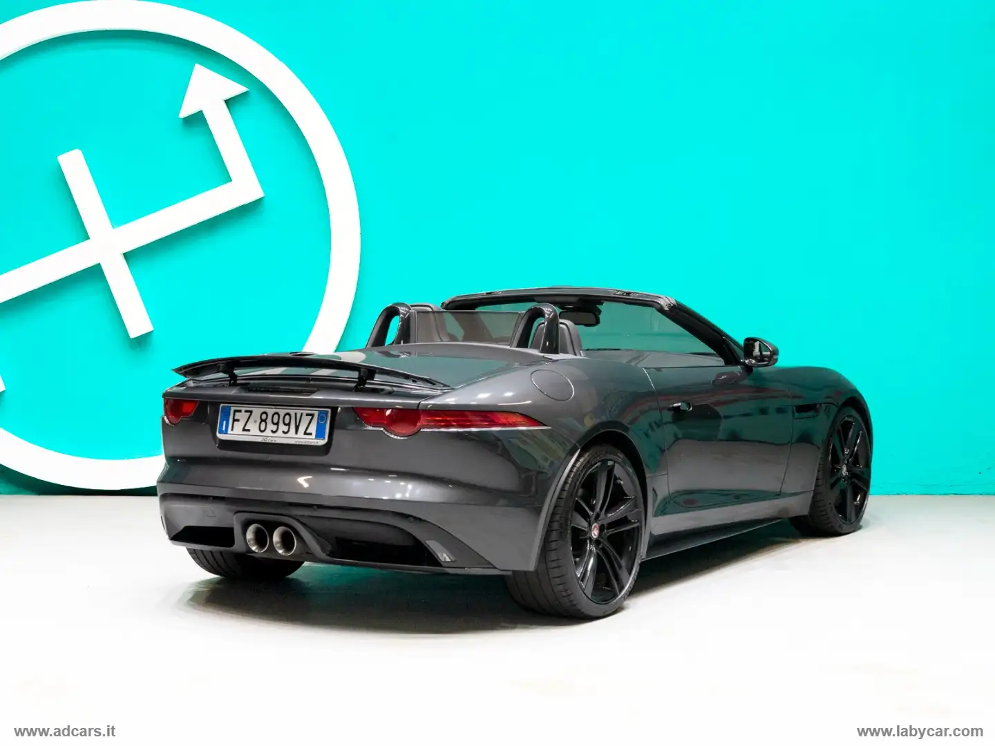 Jaguar F-Type 3.0 V6 380CV aut. Conv. R-Dynamic CABRIO, CAMBIO A Nero - 2