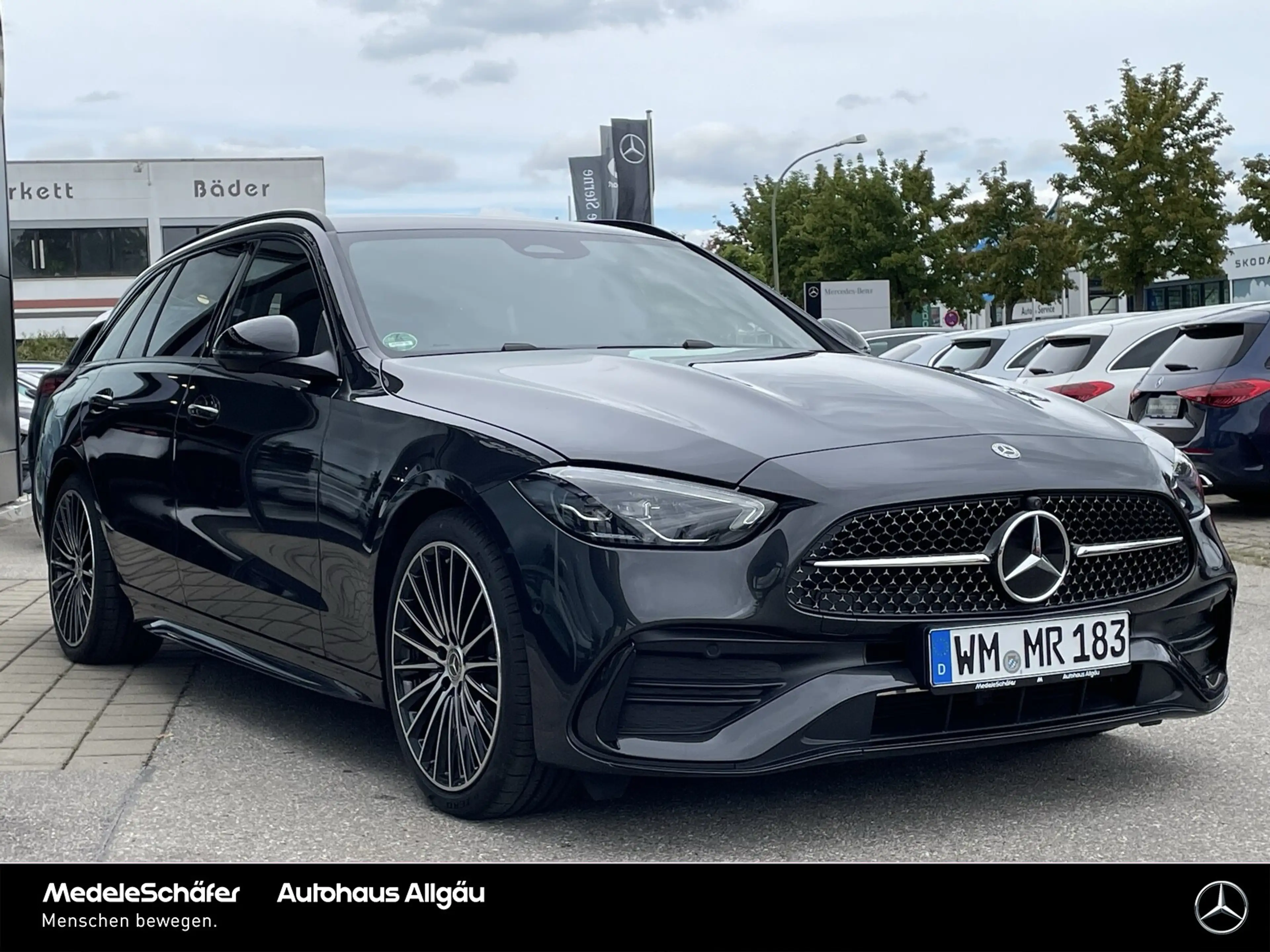Mercedes-Benz C 200 C 200 T AMG Night AdvPlus Dist AHK Memo 360° 19" — photo 13