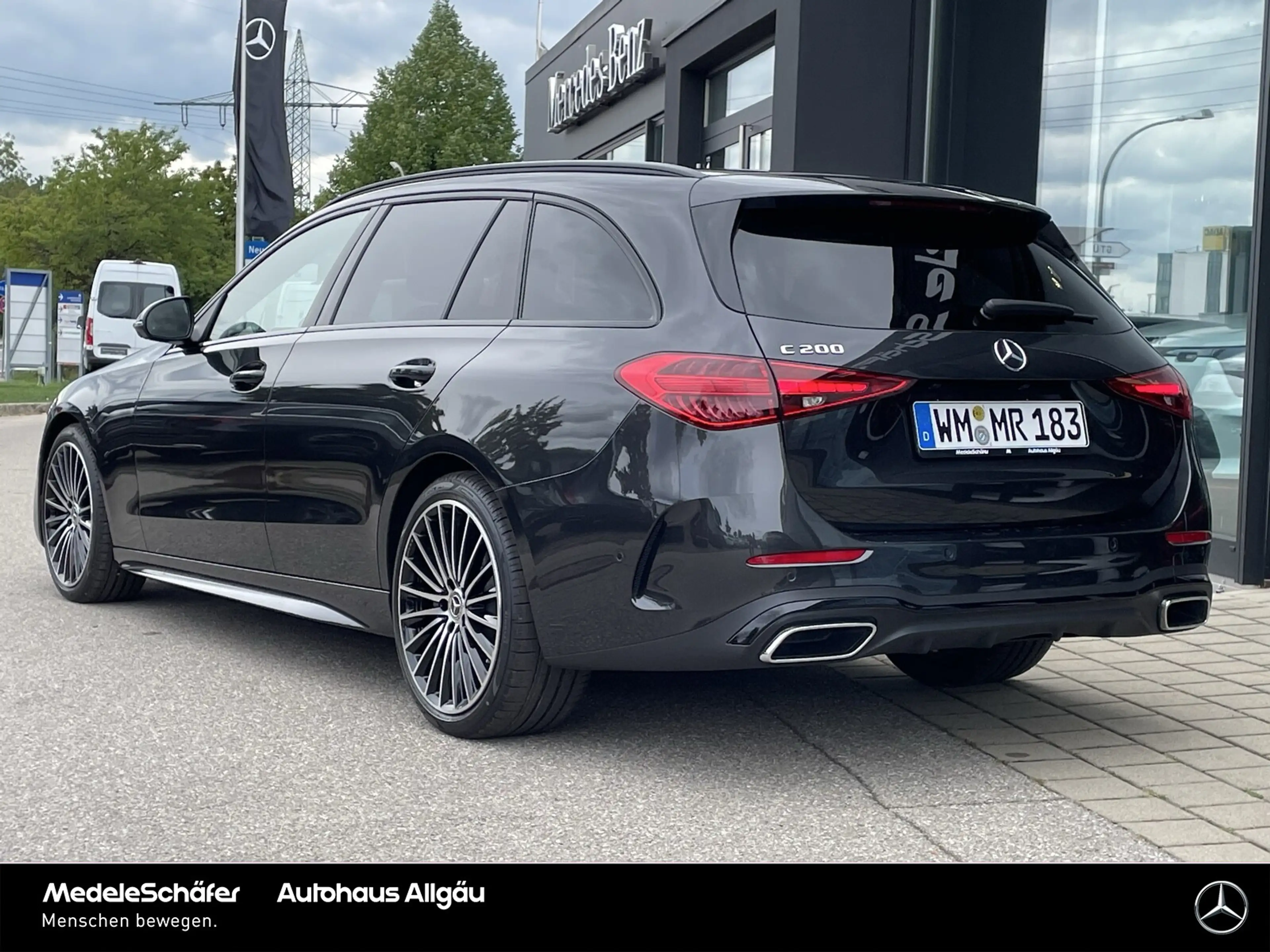 Mercedes-Benz C 200 C 200 T AMG Night AdvPlus Dist AHK Memo 360° 19" — photo 9