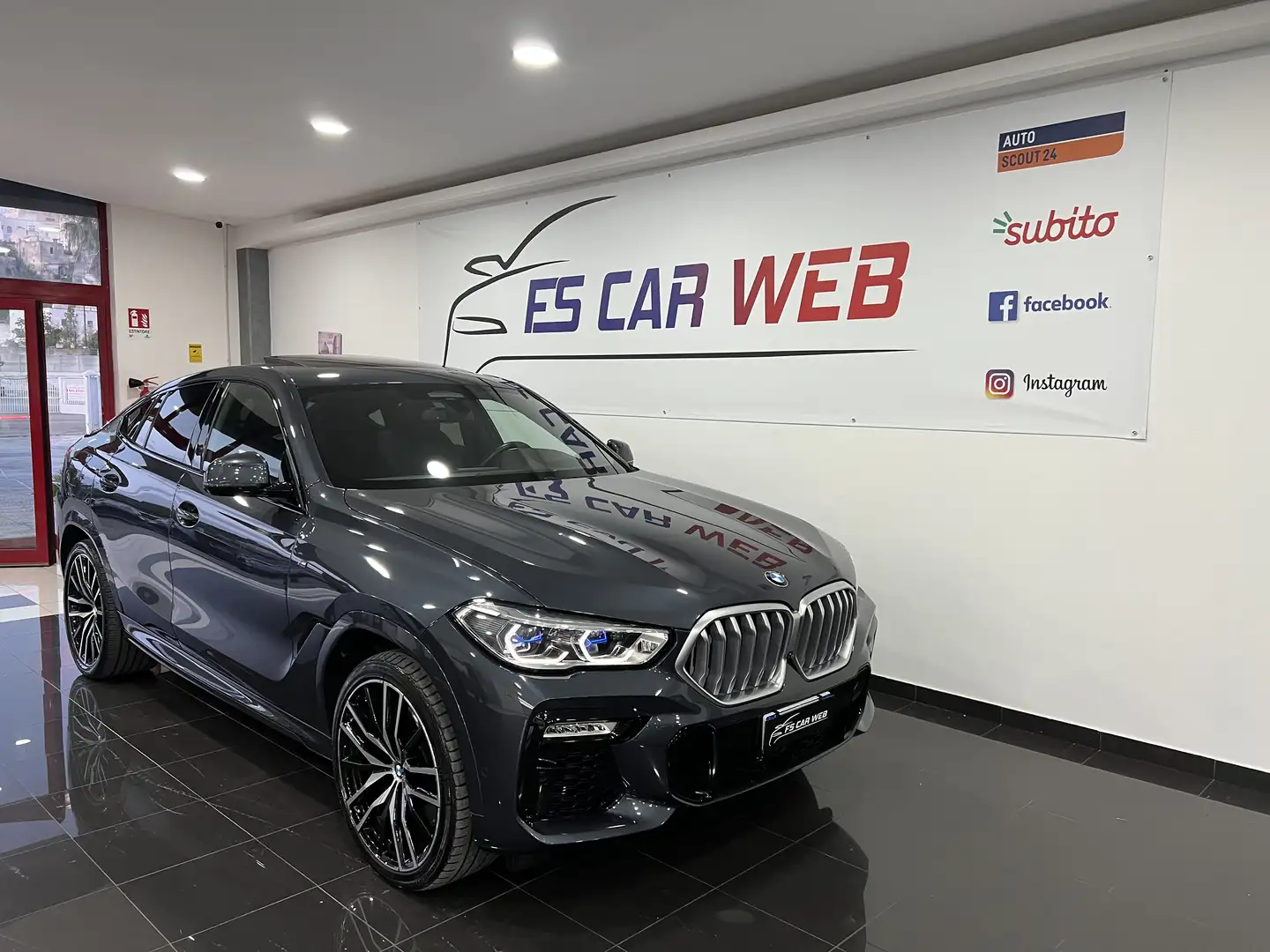 BMW X6 XDrive30d MSport auto 265 cv Grigio - 1