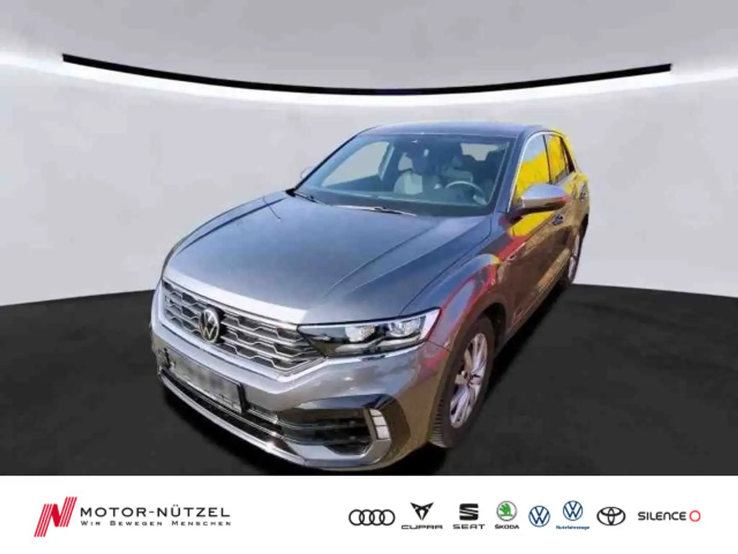 Volkswagen T-Roc R 2.0TSI 4M DSG LED+NAV+ACC+SHZ+PDC+RFK+VC Grau - 1