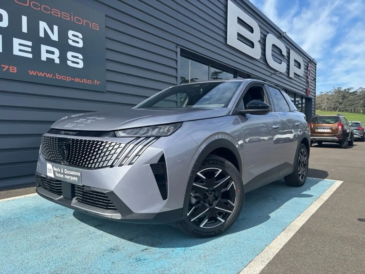 Peugeot 3008 1.2 HYBRID 136CH ALLURE E-DCS6 Gris - 1