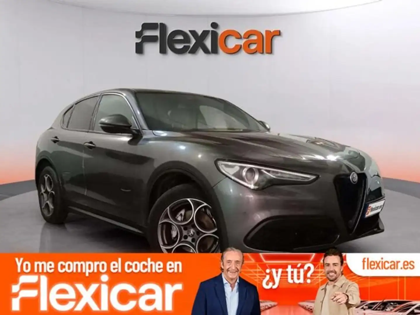Alfa Romeo Stelvio 2.2 Diesel 140kW (190cv) SPRINT AWD Gris - 1
