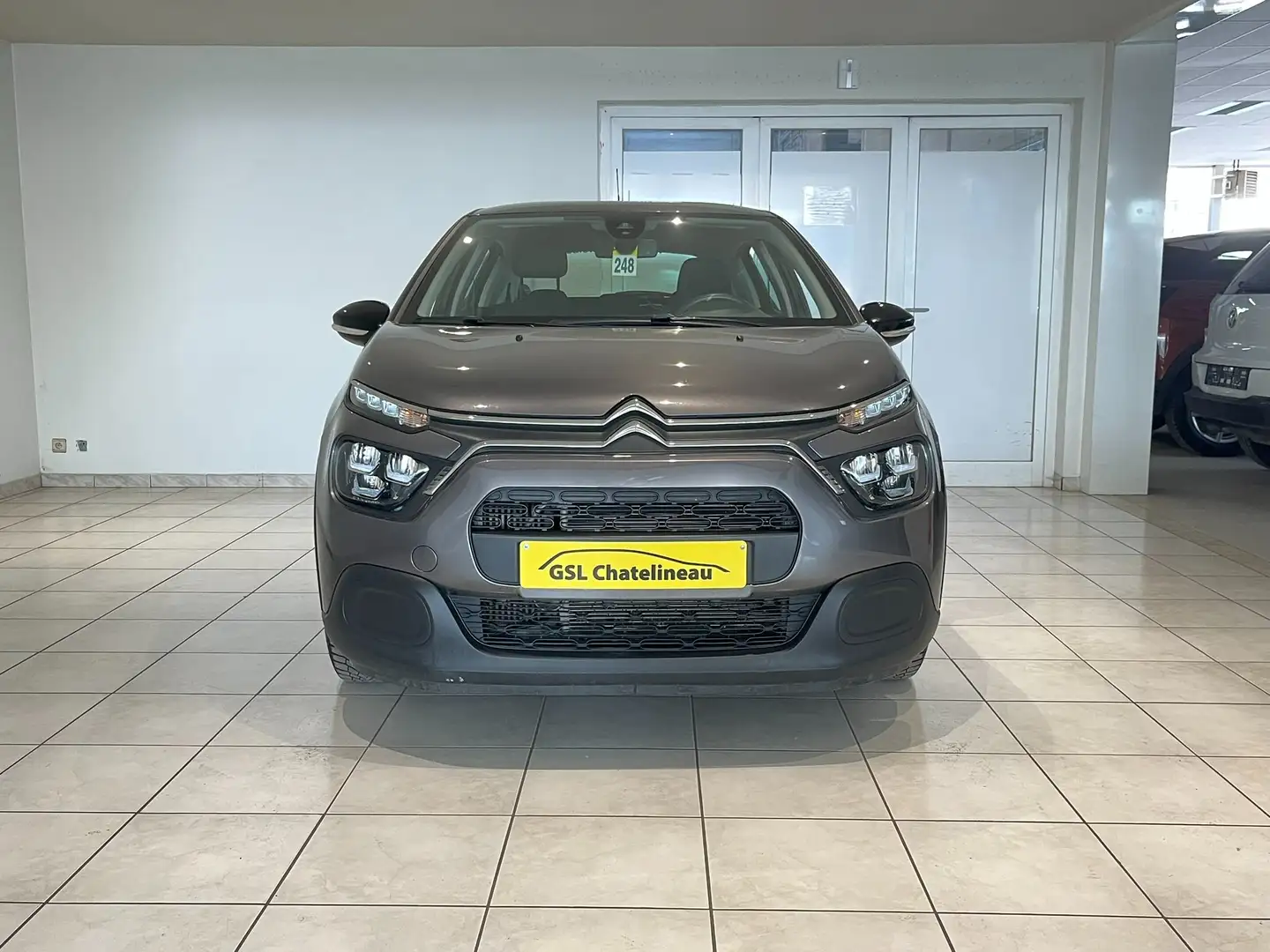 Citroen C3 1.5BlueHDi 102cv 2021 gris Airco/Cruise/Capteur Grijs - 2