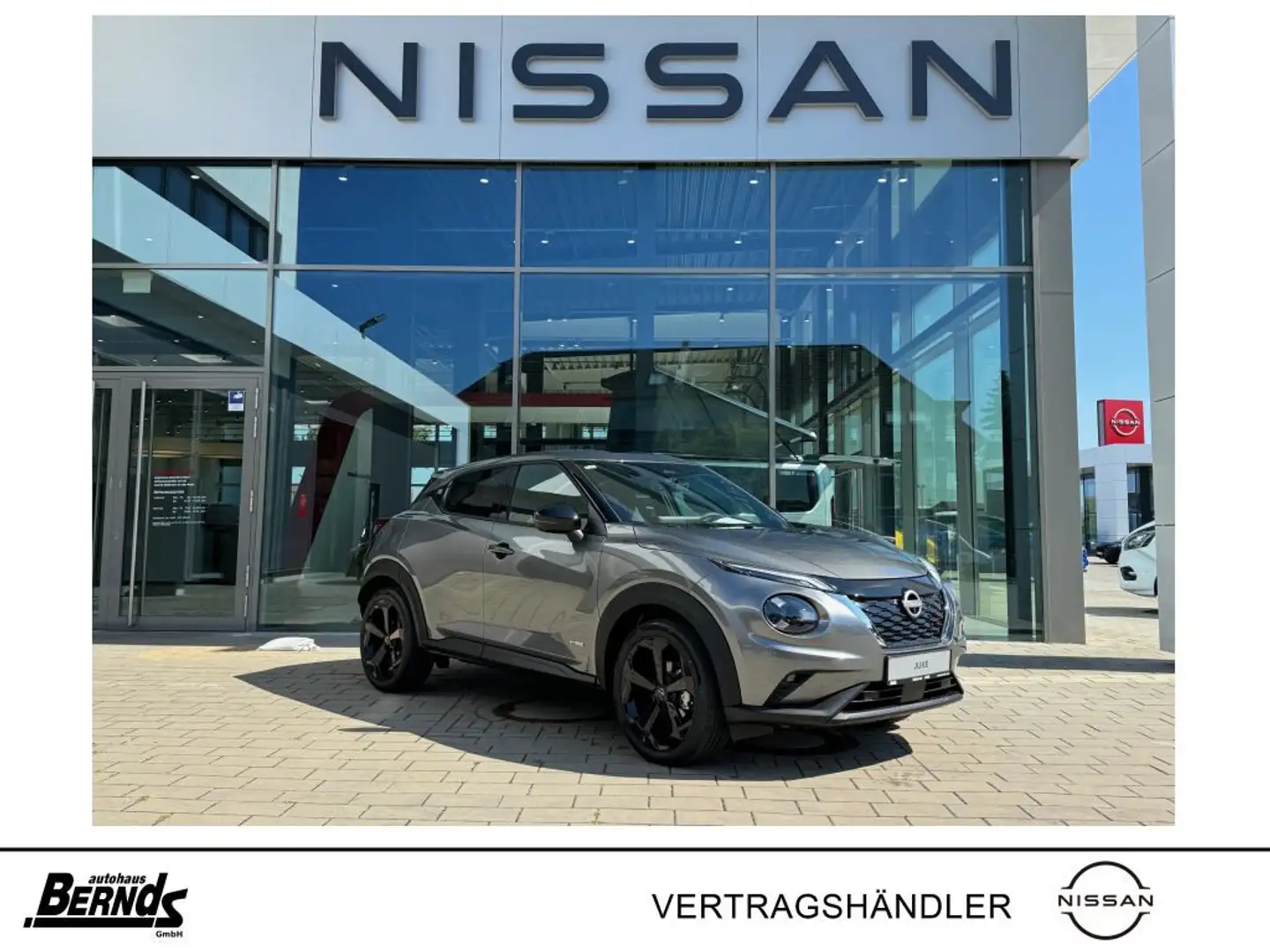Nissan Juke 1.6 Hybrid 4AMT Tekna NAVI 360 KAMERA LEDER SHZ Grau - 1
