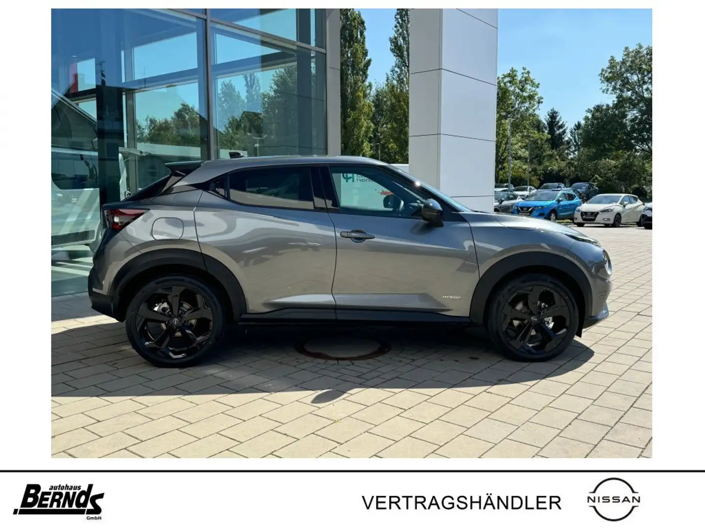 Nissan Juke 1.6 Hybrid 4AMT Tekna NAVI 360 KAMERA LEDER SHZ Grau - 2
