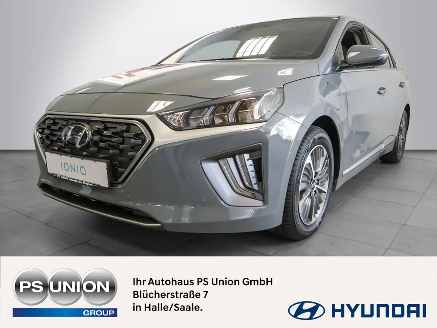 Hyundai IONIQ 1.6 Advantage PHEV HGSD NAVI LED ACC Gris - 1