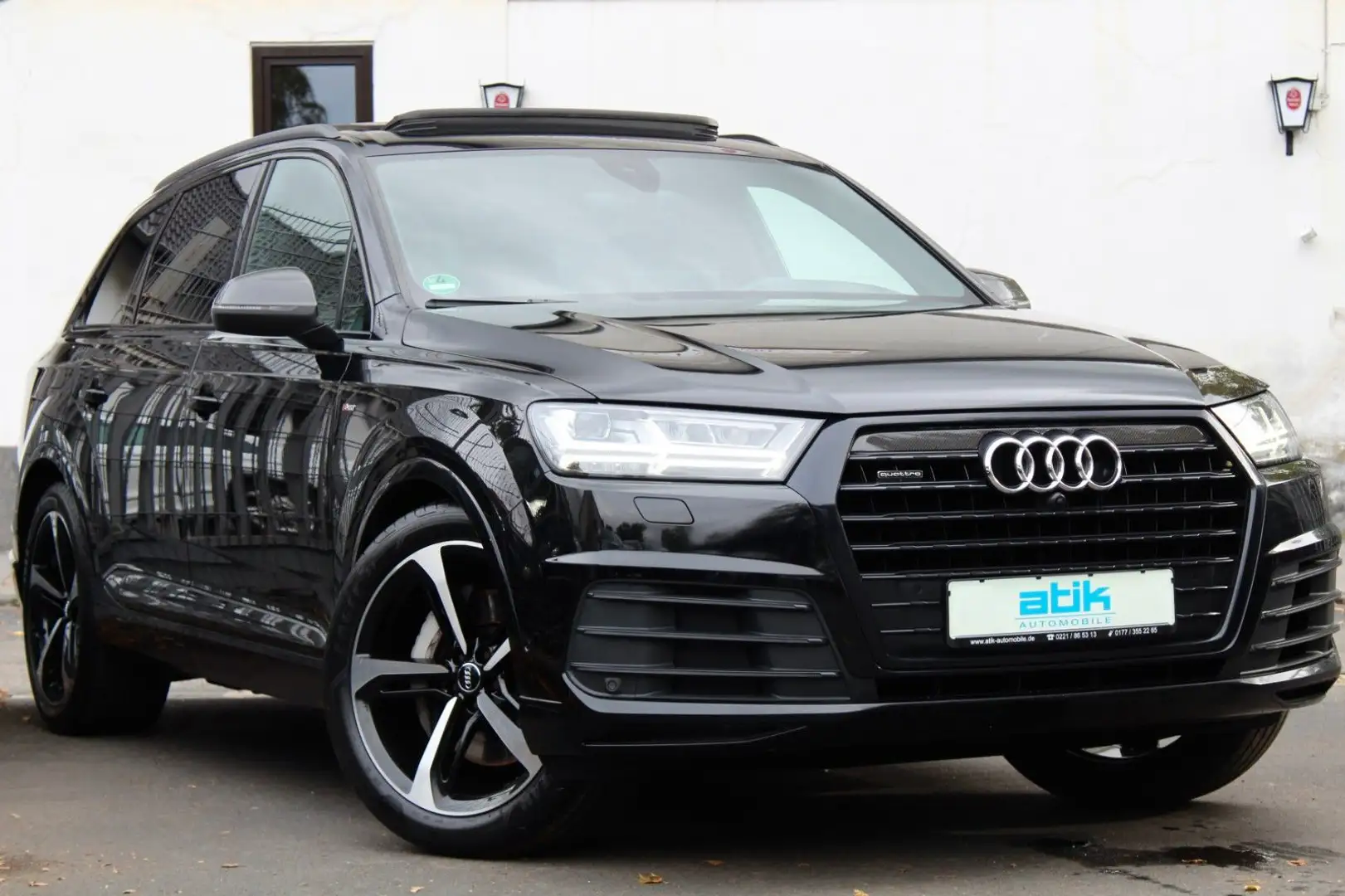 Audi Q7 50 EXCLUSIVE 3xS-LINE CARBON 360° STANDHZ 7Si Schwarz - 1
