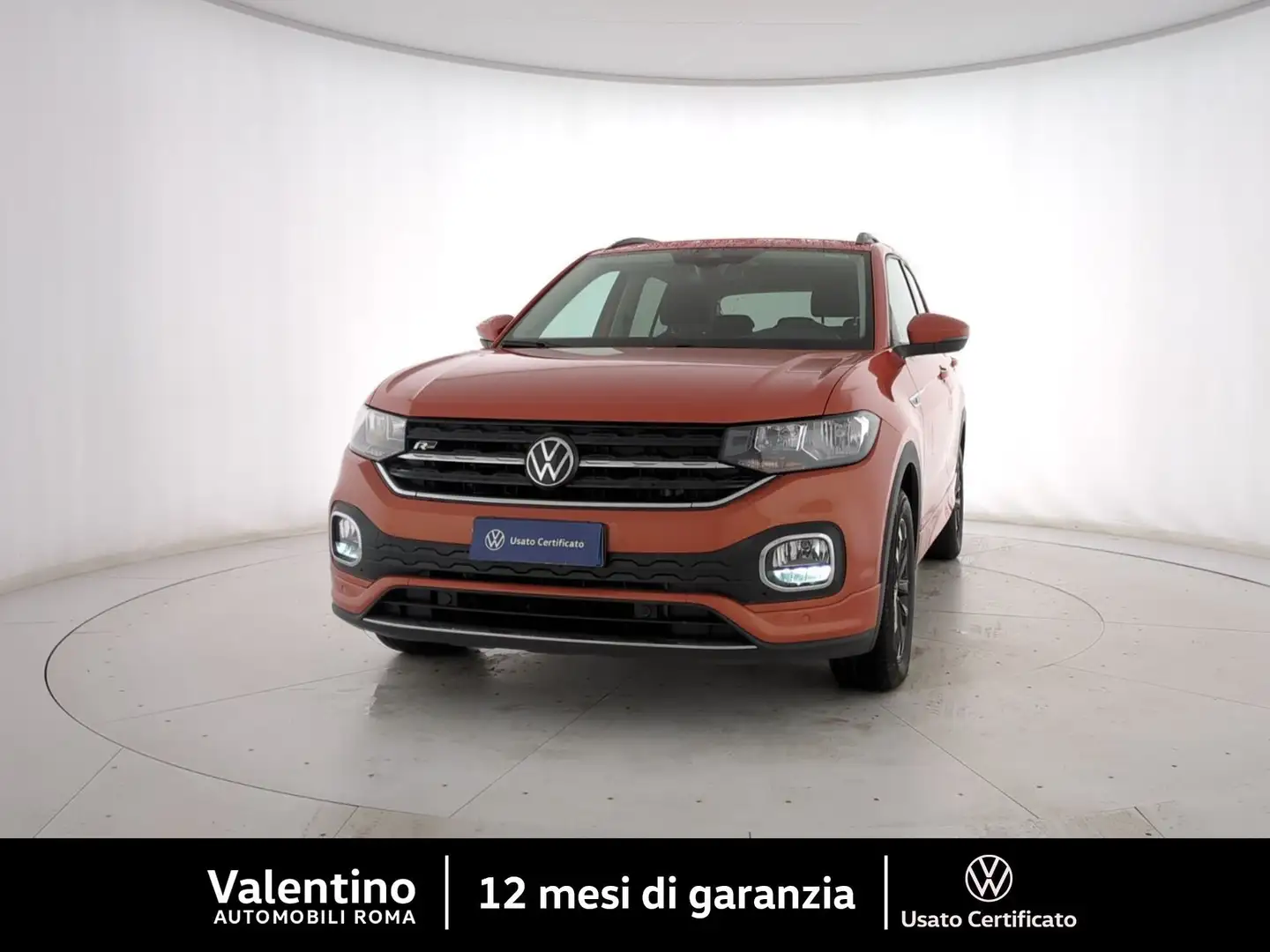 Volkswagen T-Cross 1.0 TSI R-LINE 110 CV Arancione - 1