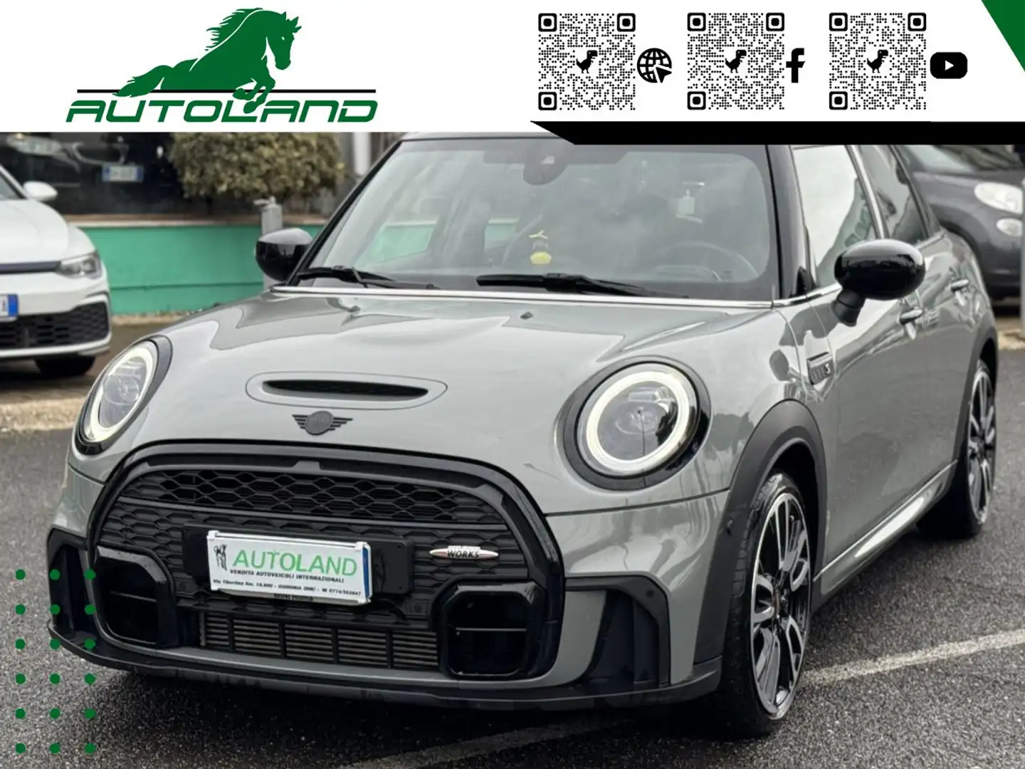 MINI Cooper S JCW#180CV#LED#AMBIENTLIGHT#18"#FULL Grigio - 1