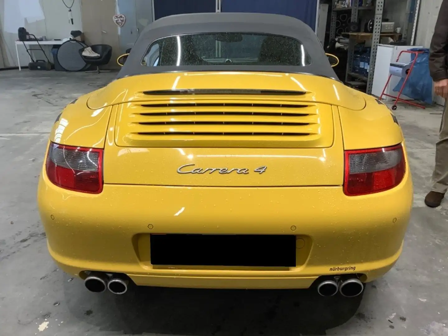 Porsche 997 Carrera 4 Cabrio Giallo - 2