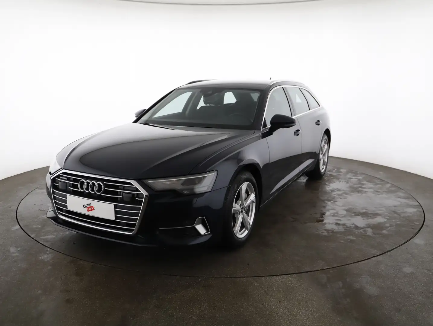 Audi A6 Avant 45 3.0 TDI quattro sport AHK+LED+LEDER Blau - 1