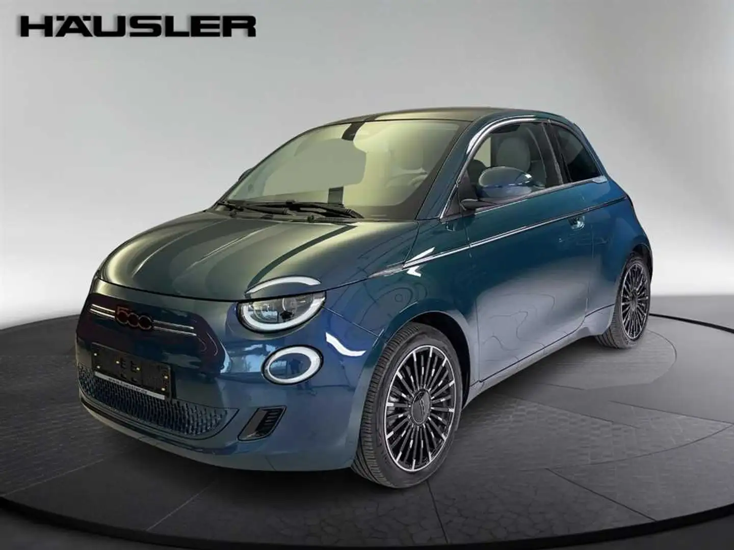 Fiat 500e By Bocelli Leder Panoramadach Kamera KeyLess Grün - 1