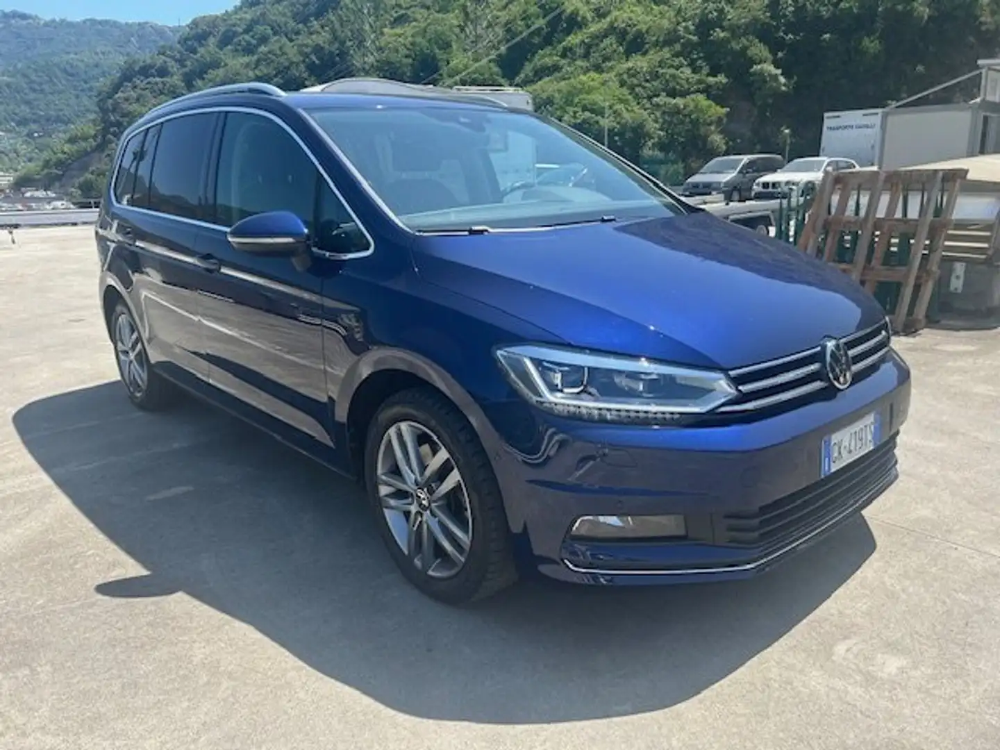 Volkswagen Touran 2.0 TDI 150cv 7p DSG FULL OPTIONALS Blu/Azzurro - 2