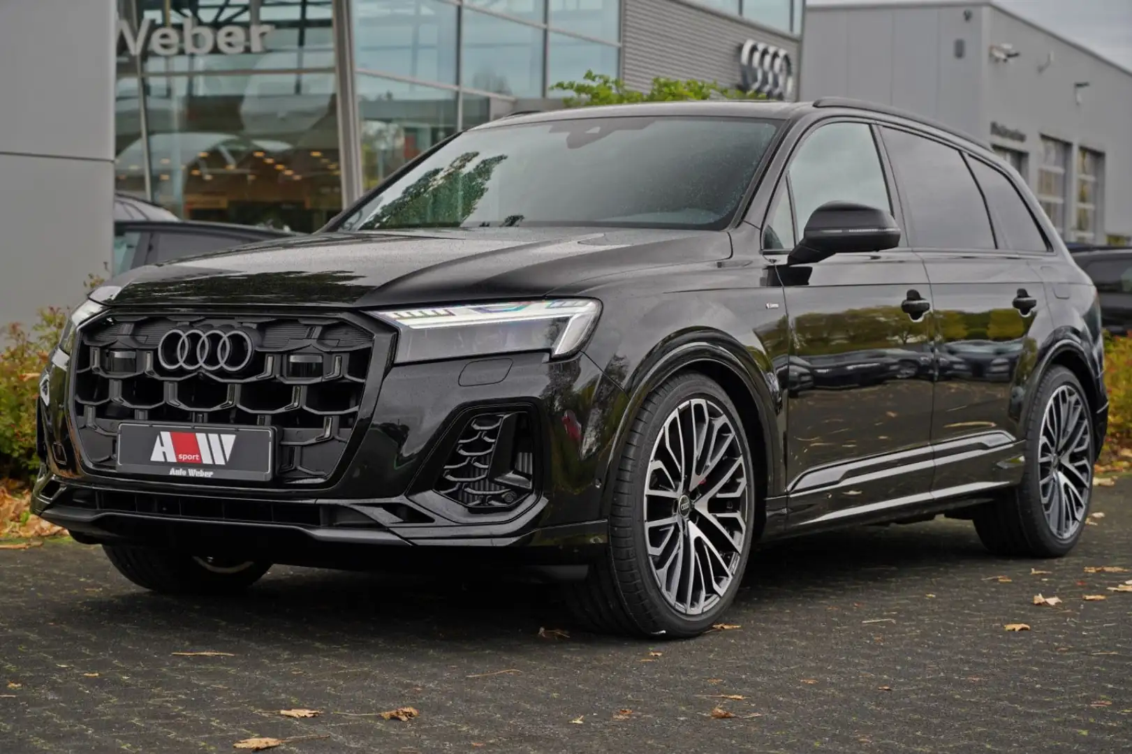 Audi Q7 TFSIe SLINE BUSINESS 22" B&O LASER ALCANTARA Noir - 2